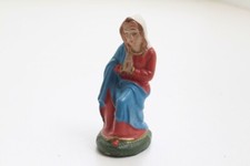 antik Krippenfigur Maria