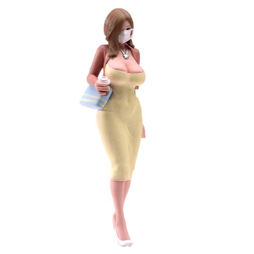 Miniatur-Frauenfigur