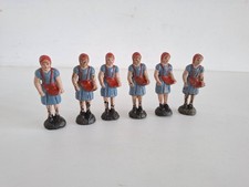 6 x Gänsemagd um 1920