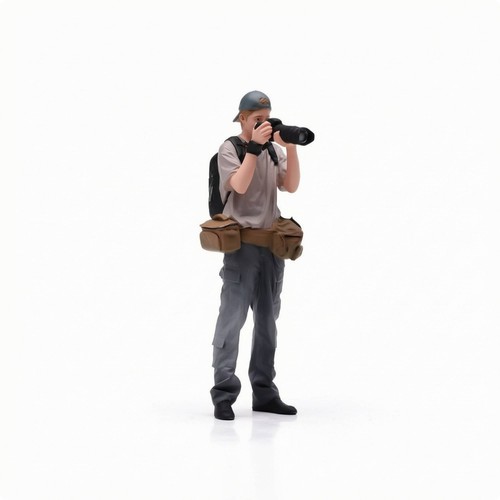 Fotografenfigur detailgetreu - fotografenfigur,