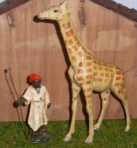 Araber mit giraffe - mit, hausser